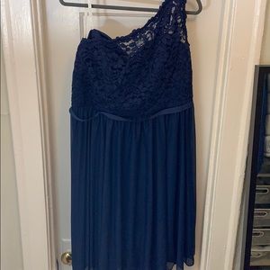 David’s Bridal Bridesmaid Dress - Marine